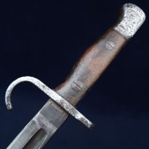 British 1907 Pattern Bayonet with Early Hooked Quillon, Dated 1909 by Sanderson 15